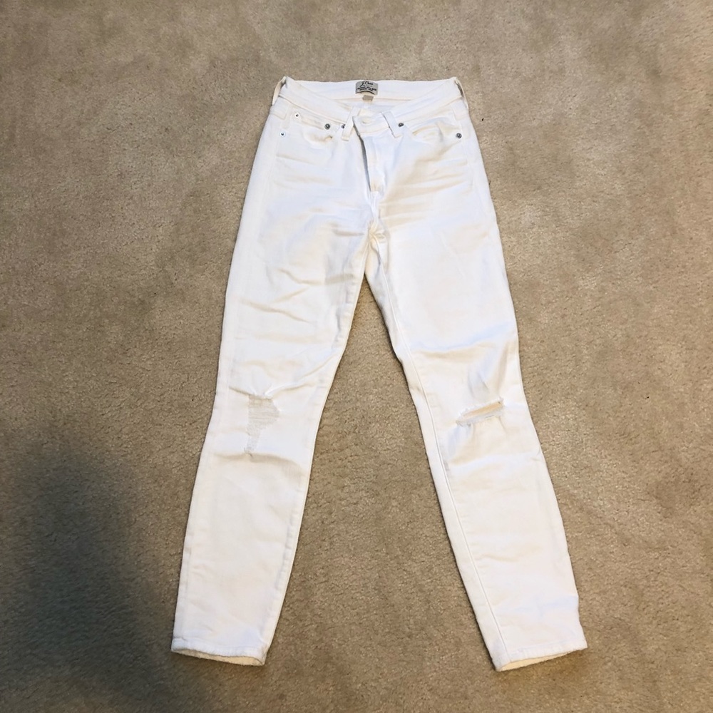 Jcrew high rise jean